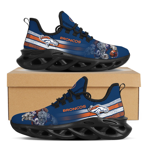 Men's Denver Broncos Flex Control Sneakers 003